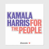 Kamala Harris 2020 Kamala für Präsident Aufkleber (Blatt)