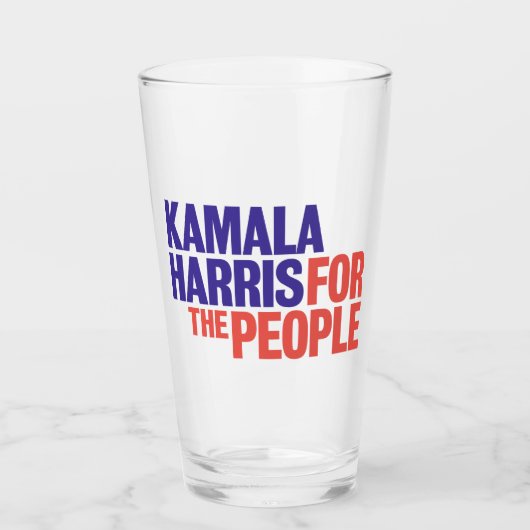 Kamala Harris 2020 Kamala für Präsident Glas (Vorderseite)
