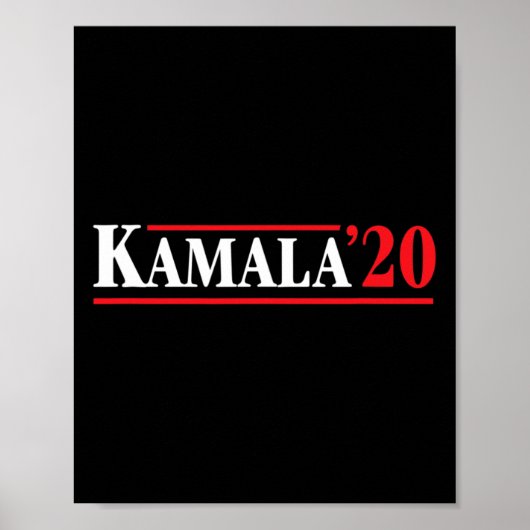 Kamala Harris 2020 Poster (Vorne)