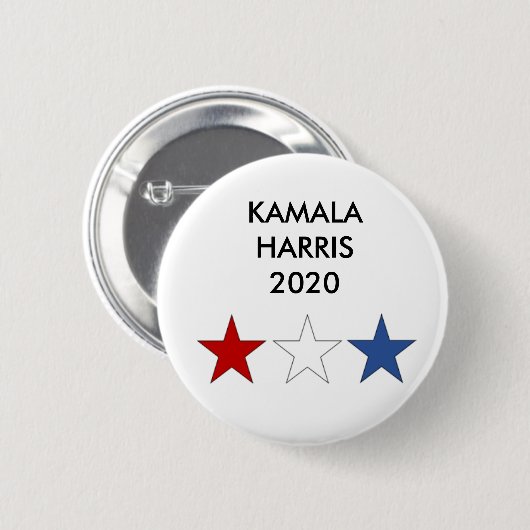 Kamala Harris 2020 Präsidentenknopf Button (Vorne & Hinten)