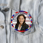 Kamala Harris 2020 Präsidentschaftskandidat Button (Beispiel)