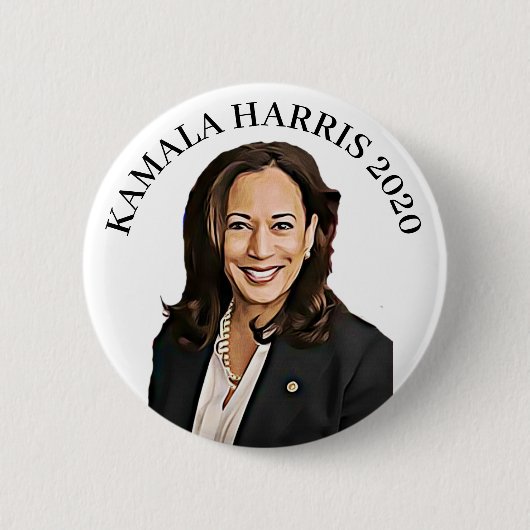 Kamala Harris 2020 Präsidentschaftskandidat Button (Vorderseite)