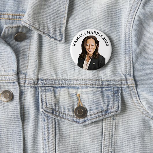 Kamala Harris 2020 Präsidentschaftskandidat Button (Beispiel)