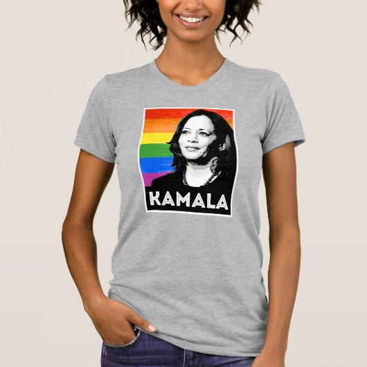 KAMALA HARRIS 2020 PRIDE POSTER T-Shirt (Vorderseite)