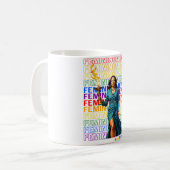 Kamala Harris 2024 1 Kaffeetasse (Vorderseite Links)