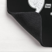 Kamala Harris 2024 47 Comma + La für Präsidentin Mousepad (Ecke)