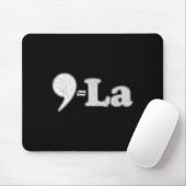 Kamala Harris 2024 47 Comma + La für Präsidentin Mousepad (Mit Mouse)