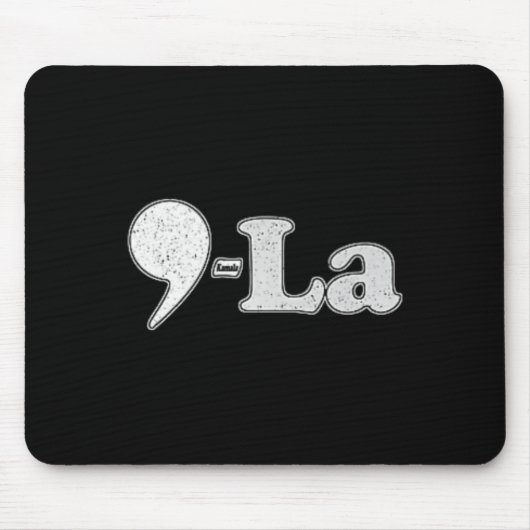 Kamala Harris 2024 47 Comma + La für Präsidentin Mousepad (Vorne)