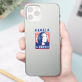 Kamala Harris 2024 Aufkleber (Telefon)
