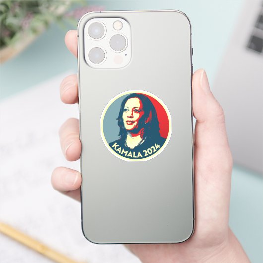 Kamala Harris 2024 Aufkleber (Telefon)