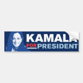 Kamala Harris 2024 Autoaufkleber (Vorne)