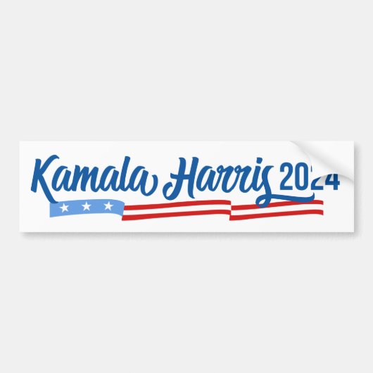 Kamala Harris 2024 Autoaufkleber (Vorne)