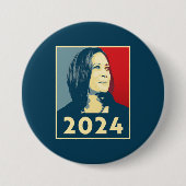 Kamala Harris 2024 Button (Vorderseite)