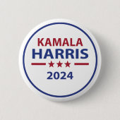 Kamala Harris 2024 Button (Vorderseite)