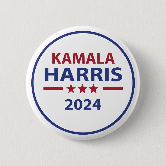 Kamala Harris 2024 Button (Vorderseite)