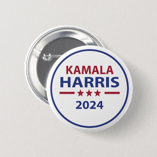 Kamala Harris 2024 Button (Vorne & Hinten)