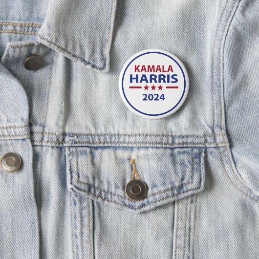 Kamala Harris 2024 Button (Beispiel)