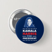 Kamala Harris 2024 Button (Vorne & Hinten)