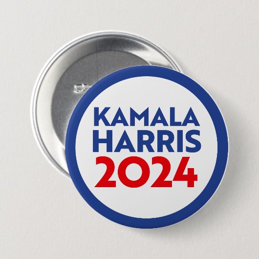 Kamala Harris 2024 Button (Vorne & Hinten)