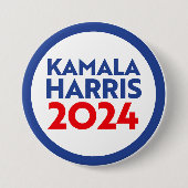 Kamala Harris 2024 Button (Vorderseite)