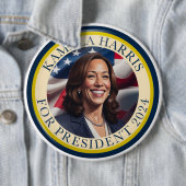 Kamala Harris 2024 Button (Beispiel)