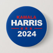 Kamala Harris 2024 Button (Vorderseite)