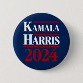 Kamala Harris 2024 Button (Vorderseite)