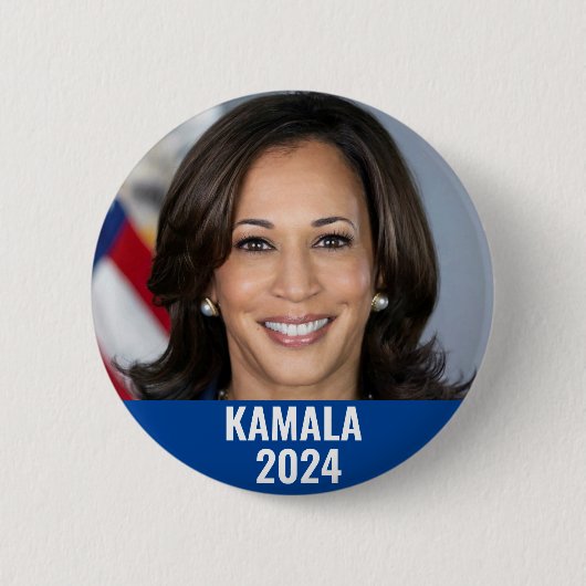 Kamala Harris 2024 Button (Vorderseite)