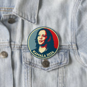 Kamala Harris 2024 Button (Beispiel)