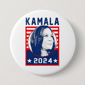 Kamala Harris 2024 Button (Vorderseite)