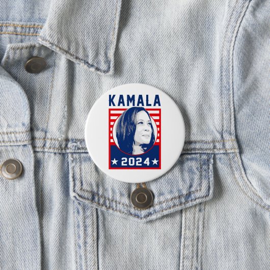 Kamala Harris 2024 Button (Beispiel)