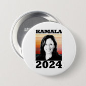 Kamala Harris 2024 Button (Vorne & Hinten)