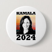 Kamala Harris 2024 Button (Vorderseite)