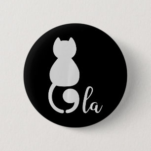 Kamala Harris 2024 Cat Lady President Comma La Fun Button