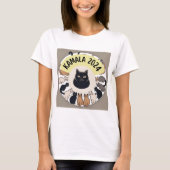 KAMALA HARRIS 2024 CATS TSHIRT (Vorderseite)