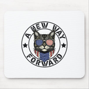 Kamala Harris 2024 Childless Cat - Ein neuer Weg n Mousepad