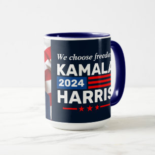 Kamala Harris 2024 Election Collectible Foto Tasse