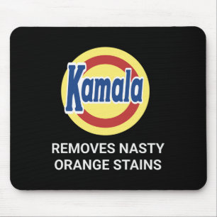 Kamala Harris 2024 entfernt hässliche orangefarben Mousepad