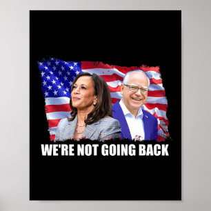 Kamala Harris 2024 Erste weibliche Präsidentin Poster