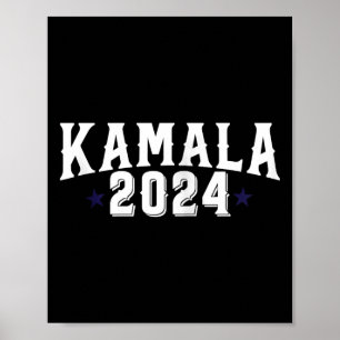 Kamala Harris 2024 Frau Präsidentin Election Campa Poster
