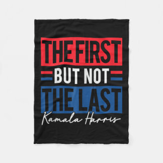 Kamala Harris 2024 Frau Präsidentin Kamala 47 USA  Fleecedecke