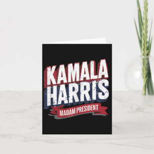 Kamala Harris 2024 Frau Präsidentin Kamala 47 USA  Karte