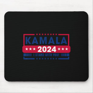 Kamala Harris 2024 Frau Präsidentin Kamala 47 USA Mousepad