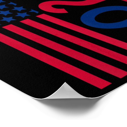 Kamala Harris 2024 Frau Präsidentin Kamala 47 USA Poster (Ecke)