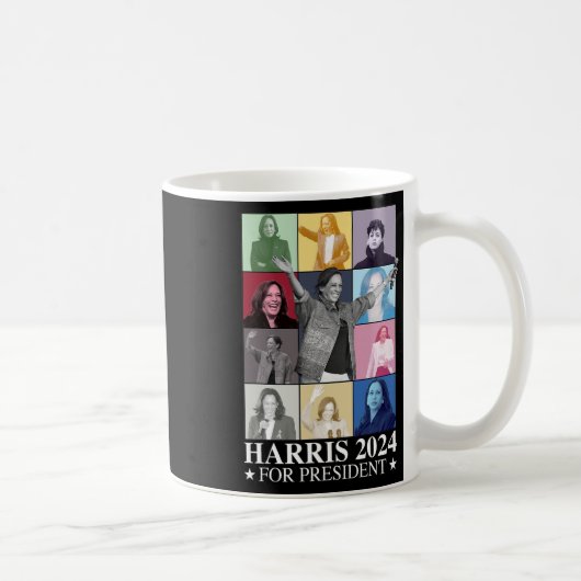 Kamala Harris 2024 Frau Präsidentin Wahldemokratin Kaffeetasse (Rechts)