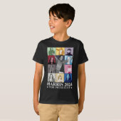 Kamala Harris 2024 Frau Präsidentin Wahldemokratin T-Shirt (Vorne ganz)