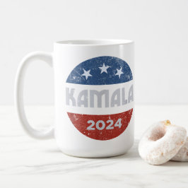 Kamala Harris 2024 für den Präsidenten Kaffeetasse