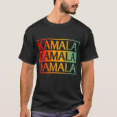 Kamala Harris 2024 für den Präsidenten T-Shirt (Vorderseite)
