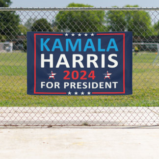 Kamala Harris 2024 für den Präsidenten - Wahl 2024 Banner