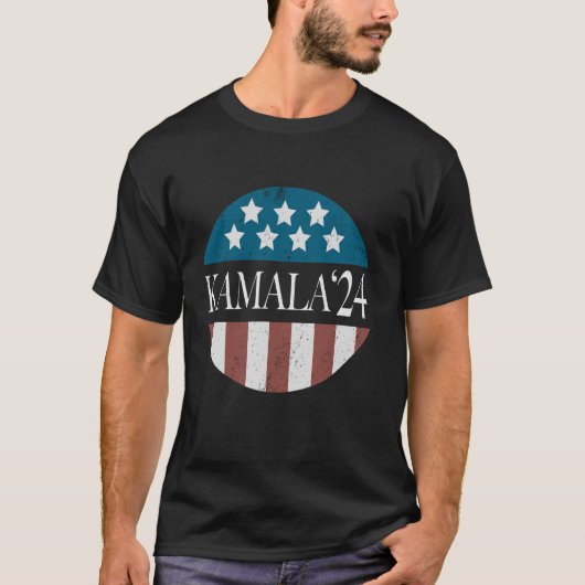 KAMALA HARRIS 2024 für die 47. Wahlurne des Präsid T-Shirt (Vorderseite)